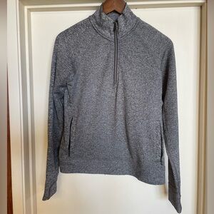 lululemon athletica Men's Zip Up Gray Sweater